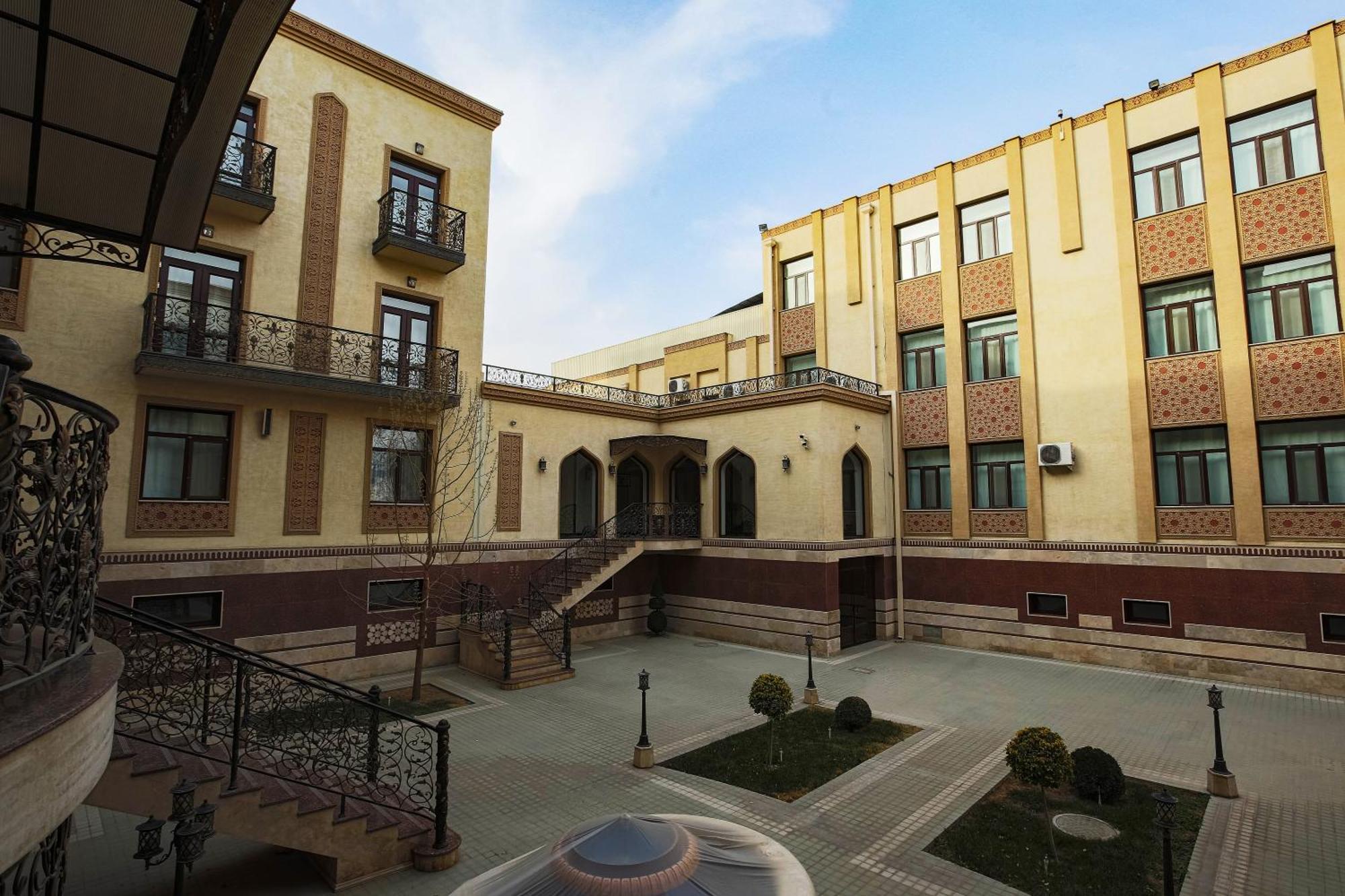 Zargaron Plaza Hotel Bucara Exterior foto