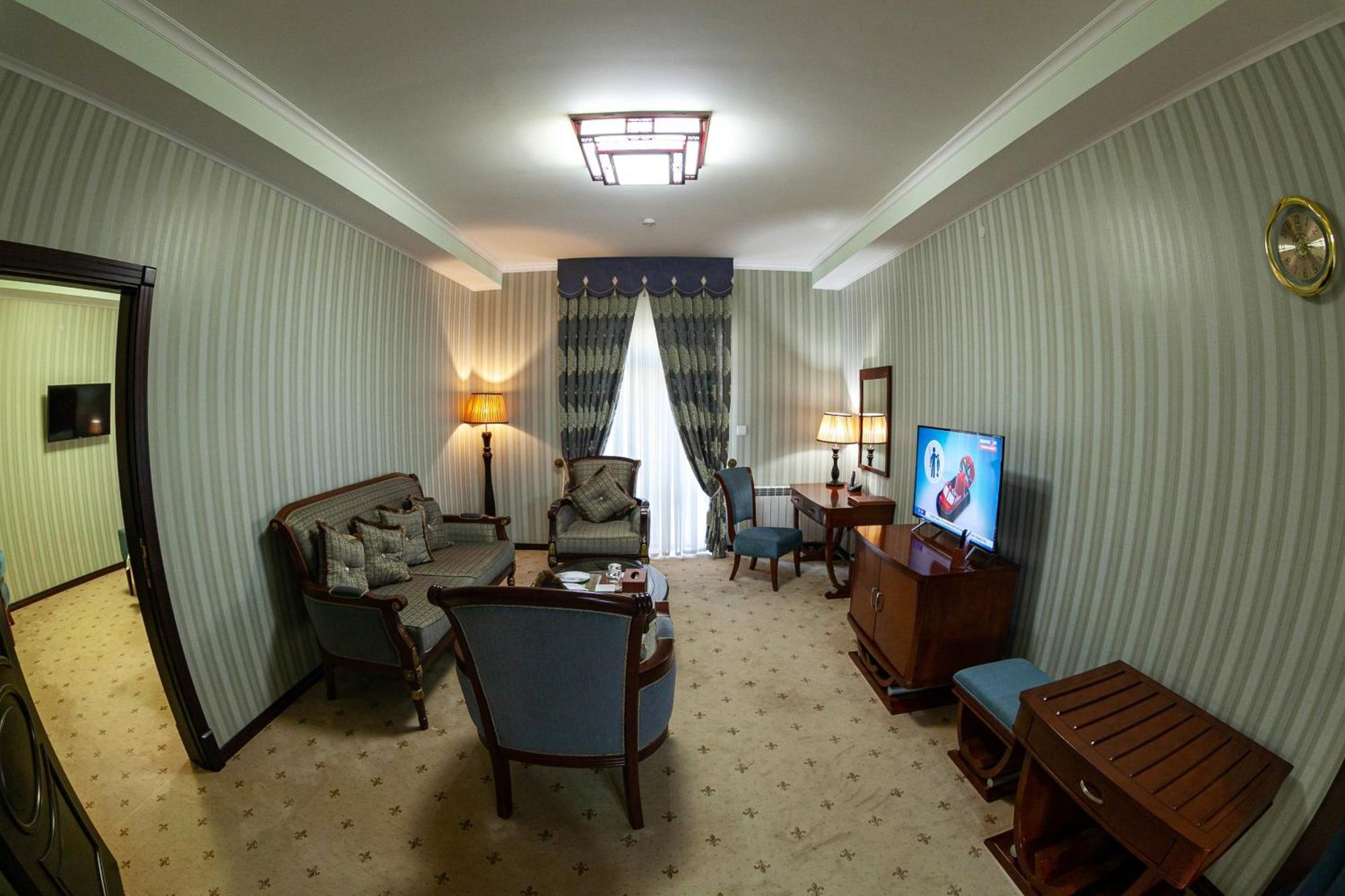 Zargaron Plaza Hotel Bucara Exterior foto