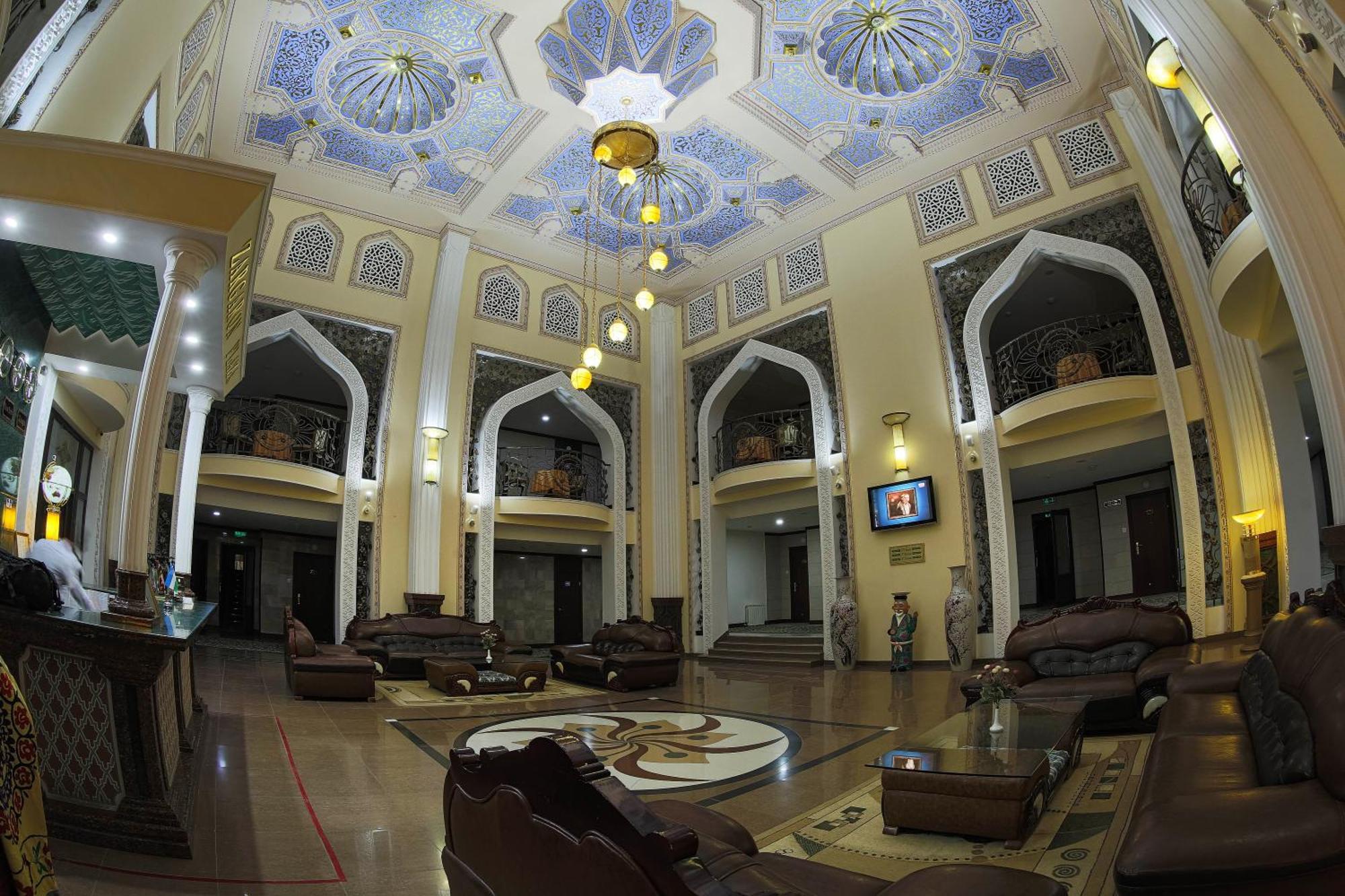 Zargaron Plaza Hotel Bucara Exterior foto