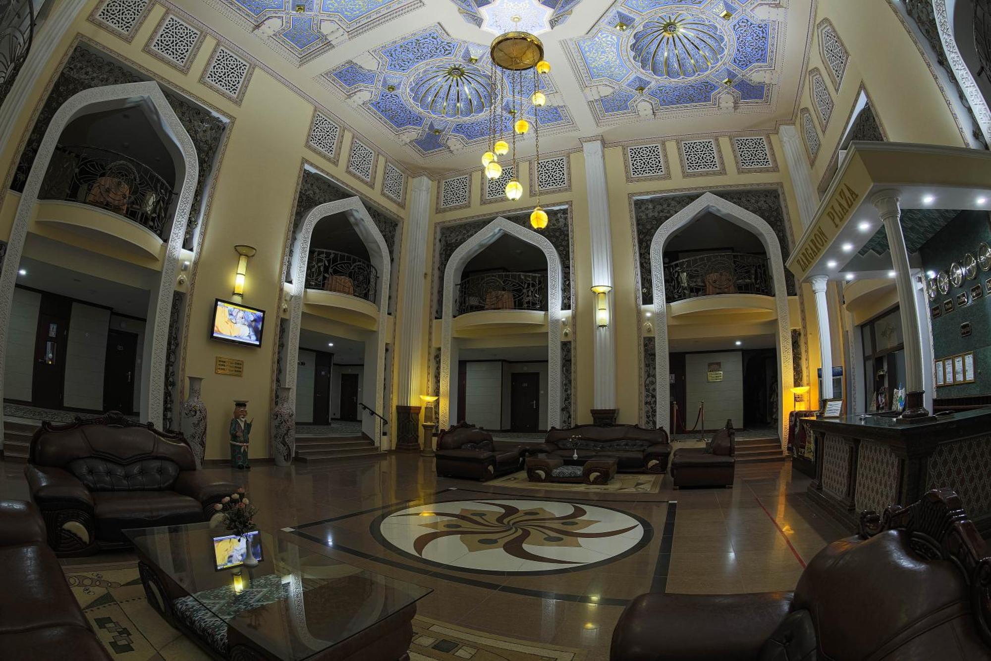 Zargaron Plaza Hotel Bucara Exterior foto