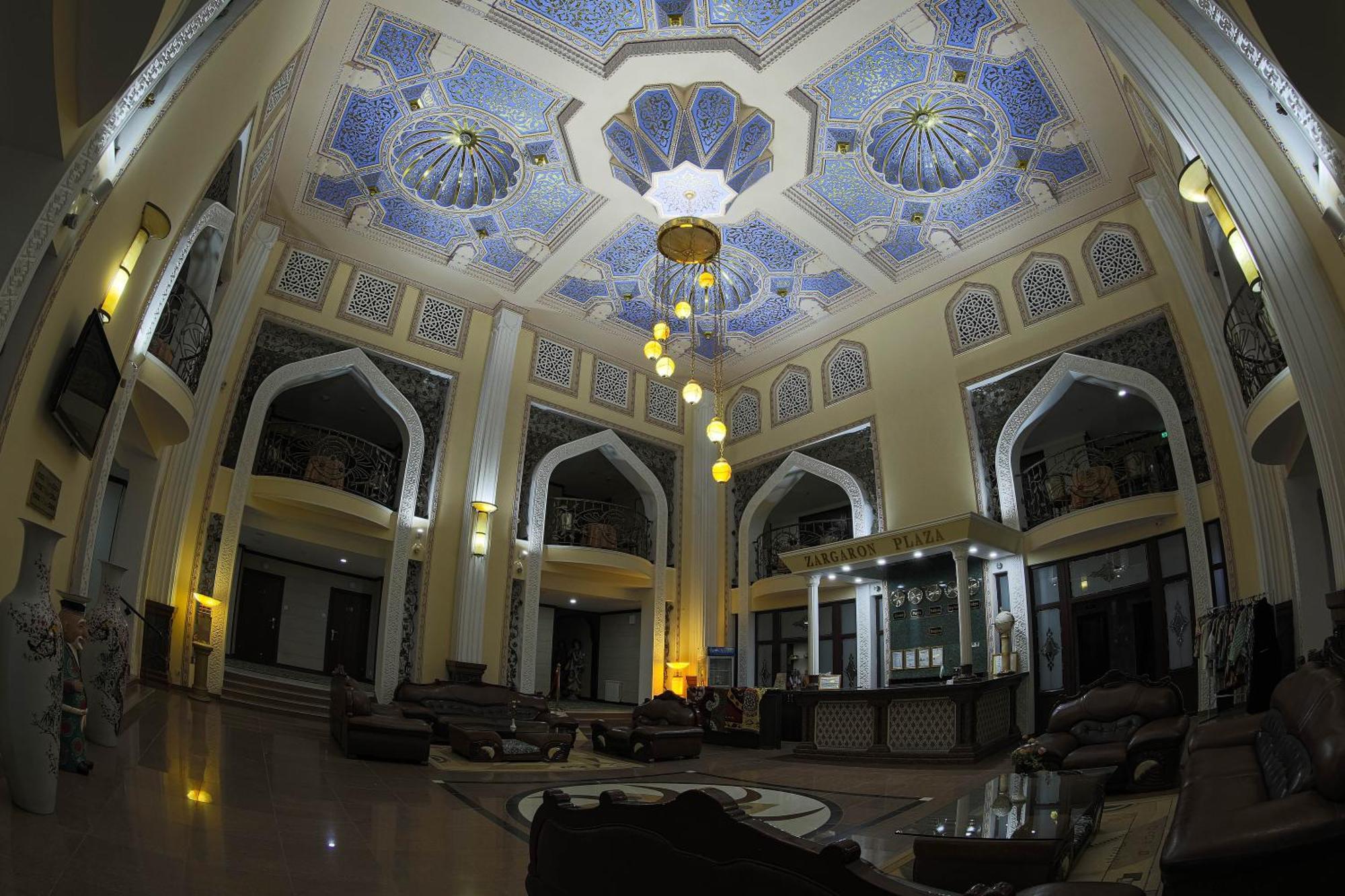 Zargaron Plaza Hotel Bucara Exterior foto