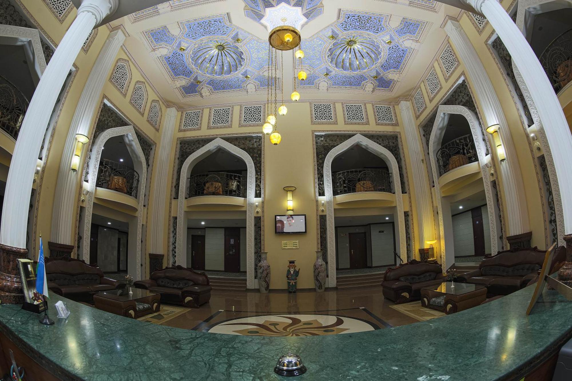 Zargaron Plaza Hotel Bucara Exterior foto