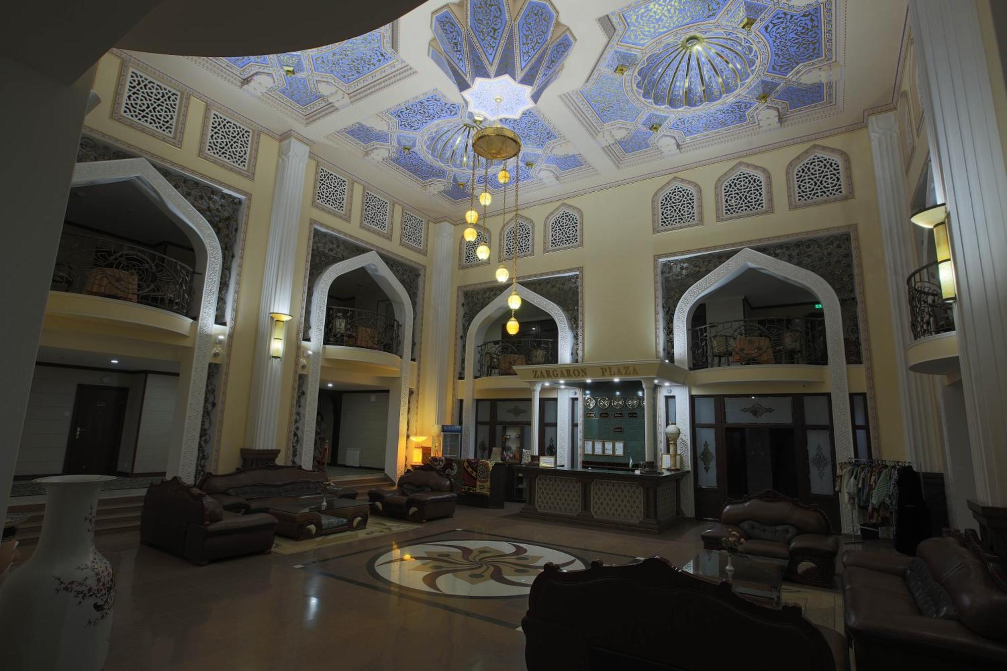Zargaron Plaza Hotel Bucara Exterior foto